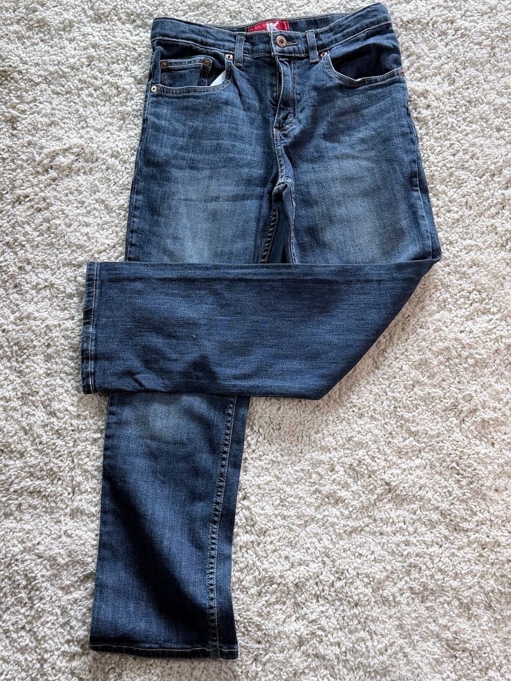 TK Axel Boys Straight‑Leg Jeans – Size 12